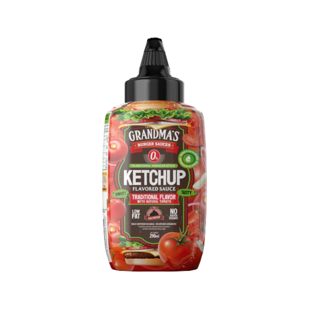 GRANDMA´S SAUCES 290ML - BODYMANIA MAX PROTEIN Ketchup