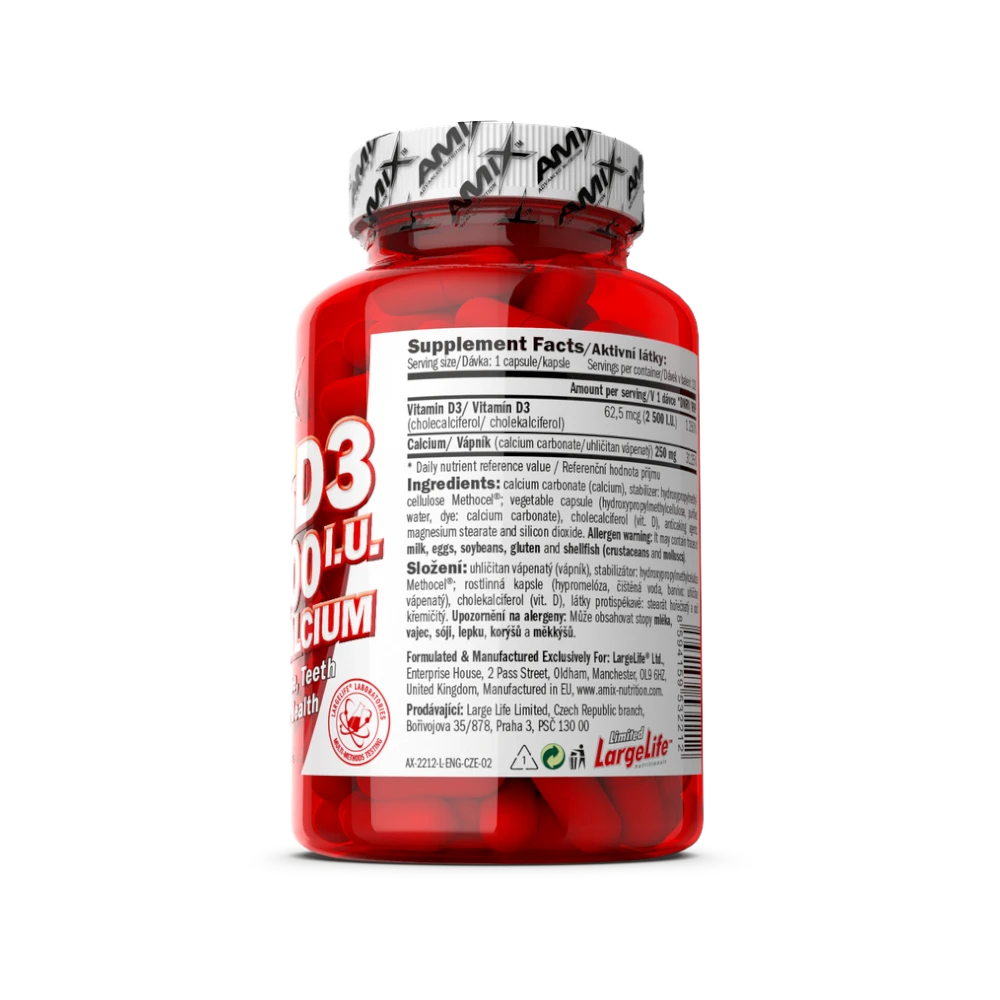 VITAMIN C 1000 100 CAPS - BODYMANIA AMIX Default Title